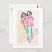 Carte postale Sortie (Devant / Derrière)