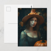 Carte postale Sortie Automne (Devant / Derrière)