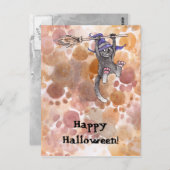 Carte postale Sortie Chat (Devant / Derrière)