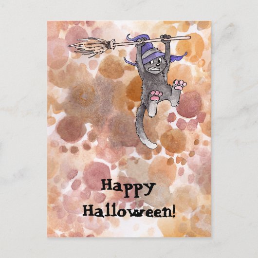 Carte postale Sortie Chat (Devant)