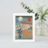 Carte Postale Sortie de lapin (Debout devant)