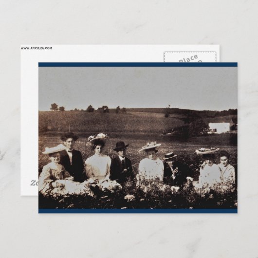 Carte Postale Sortie d'été (Devant / Derrière)