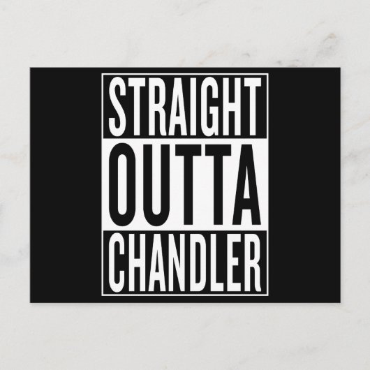 Carte Postale sortie directe Chandler (Devant)