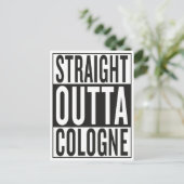 Carte Postale sortie directe de Cologne (Debout devant)