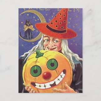 Carte postale Sortie Halloween Vintage KRW