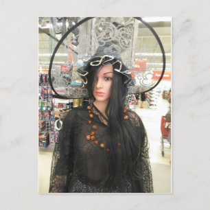 Carte Postale Sortie magasin