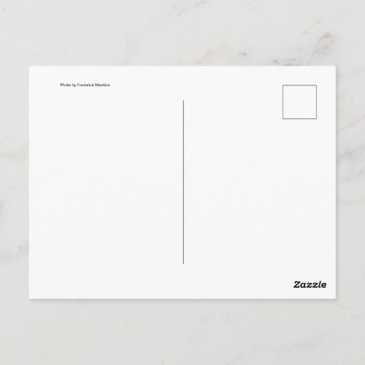 Carte Postale Sortie magasin (Dos)