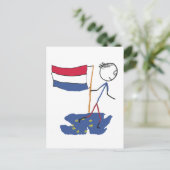 Carte Postale Sortie néerlandaise (Debout devant)