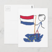 Carte Postale Sortie néerlandaise (Devant / Derrière)