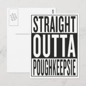 Carte Postale sortie Poughkeepsie (Devant / Derrière)