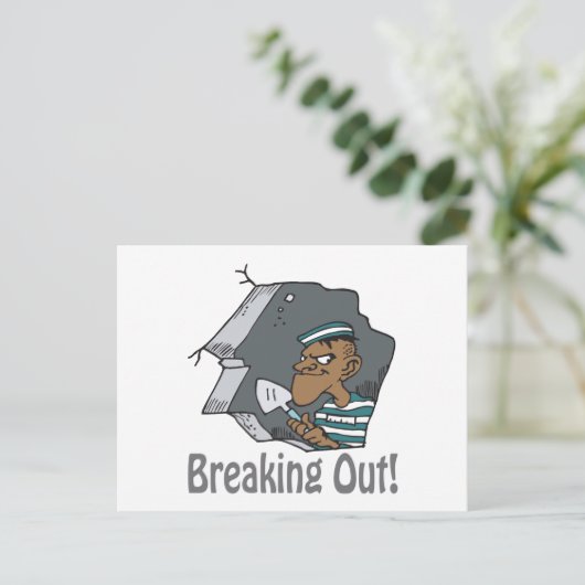 Carte Postale Sortir (Debout devant)