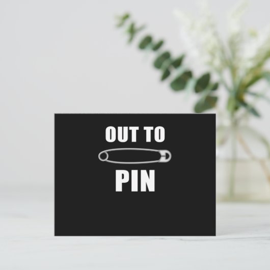 Carte Postale Sortir À Pin Lutter Pun Pinfall Knockout (Debout devant)