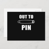 Carte Postale Sortir À Pin Lutter Pun Pinfall Knockout (Devant / Derrière)