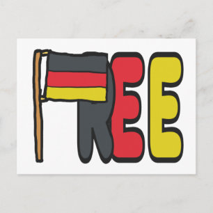 Carte Postale Sortir de l'Allemagne libre