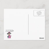 Carte Postale Sortir de l'Humour du lit (Dos)