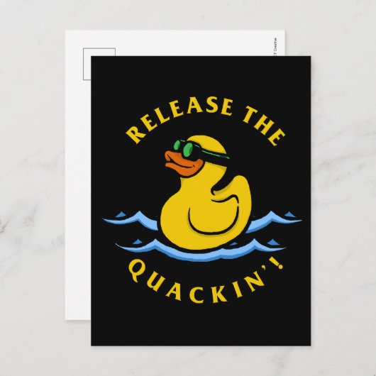 Carte Postale Sortir Le Quackin' (Devant / Derrière)
