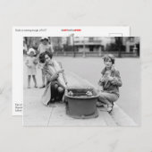 Carte Postale Sortir Les Canards Pour Nager (Devant / Derrière)