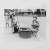 Carte Postale Sortir Les Canards Pour Nager (Devant)