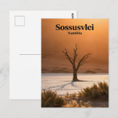 Carte Postale Sossusvlei, Sesriem, Hardap (Devant / Derrière)