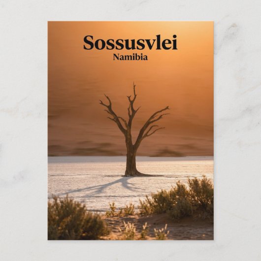 Carte Postale Sossusvlei, Sesriem, Hardap (Devant)