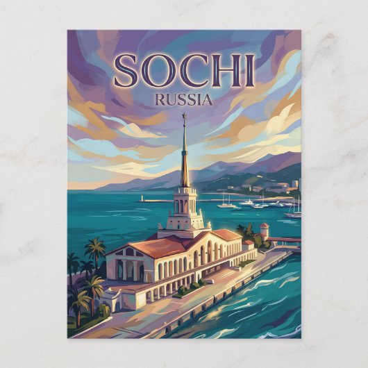 Carte Postale Sotchi Russie (Devant)