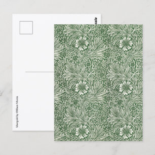 Carte Postale Souci de William Morris, fleurs de jardin vintage