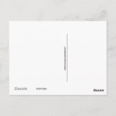 Carte postale - Souci et abeille (Dos)