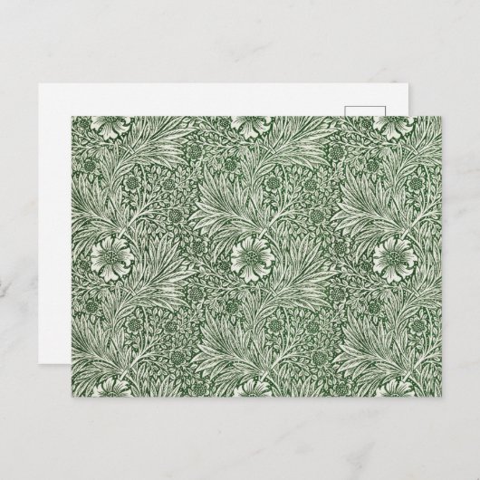 Carte Postale Souci, William Morris (Devant / Derrière)