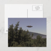 Carte Postale Soucoupe volant (Devant / Derrière)