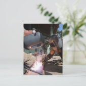 Carte Postale Soudage (Debout devant)