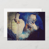 Carte Postale Soudage (Devant / Derrière)