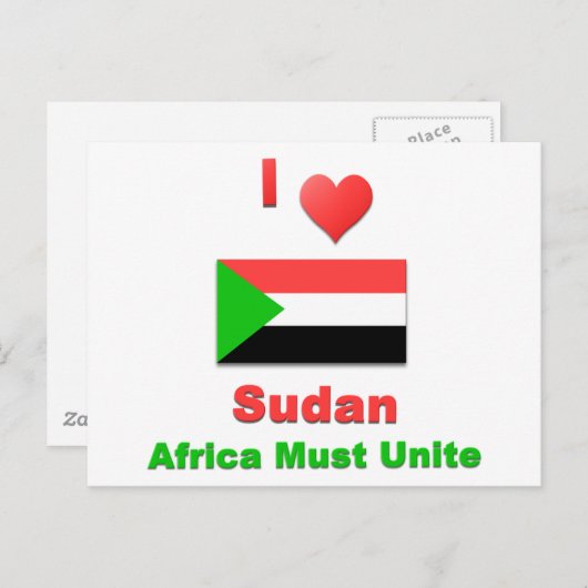 Carte Postale Soudan (Devant / Derrière)