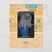 Carte Postale Souffle des bulles dans notre lait (Devant)