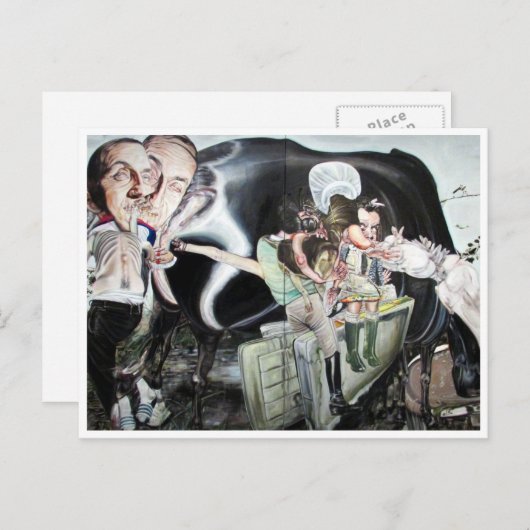 Carte Postale souffler (Devant / Derrière)