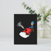 Carte Postale Souffleur (Debout devant)