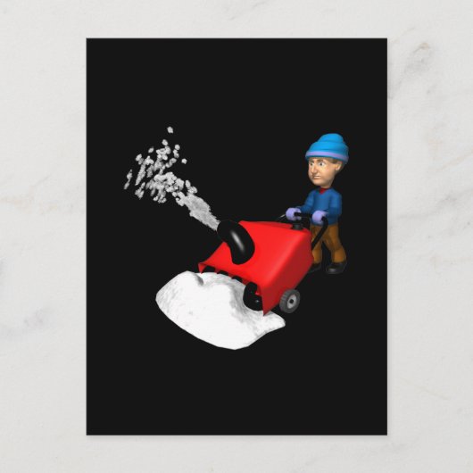 Carte Postale Souffleur (Devant)