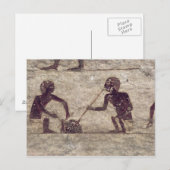 Carte Postale Souffleurs de verre (Devant / Derrière)