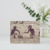 Carte Postale Souffleurs de verre (Debout devant)