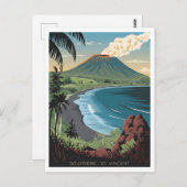 Carte Postale Soufrière Saint Vincent Vintage (Devant / Derrière)