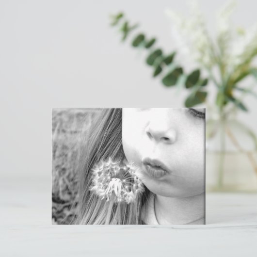 Carte Postale Souhait (Debout devant)