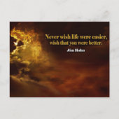 Carte Postale Souhaitez Que Vous Étiez Mieux (Devant)