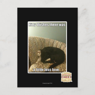Carte Postale Souhaits de Kitty