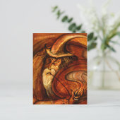 Carte Postale Souhaits de l'Assistant (Debout devant)