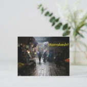 Carte Postale Souk de Marrakech au Maroc (Debout devant)