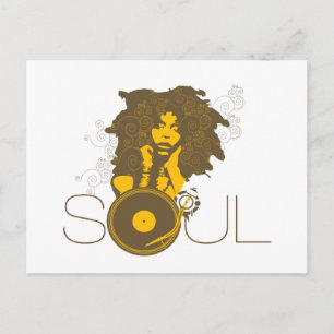 Carte postale Soul Music