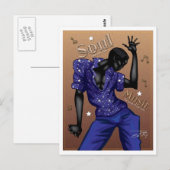 Carte Postale Soul Music (Devant / Derrière)