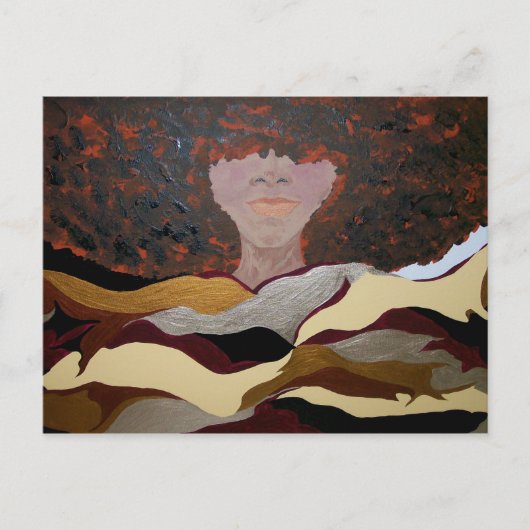 Carte Postale Soul Sista par Kenya Verrett (Devant)