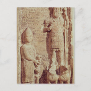 Carte Postale Soulagement représentant Aphlad, dieu du village d