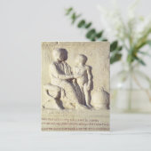 Carte Postale Soulagement représentant une visite chez le médeci (Debout devant)