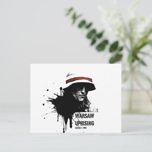 Carte Postale soulèvement de Varsovie (Debout devant)